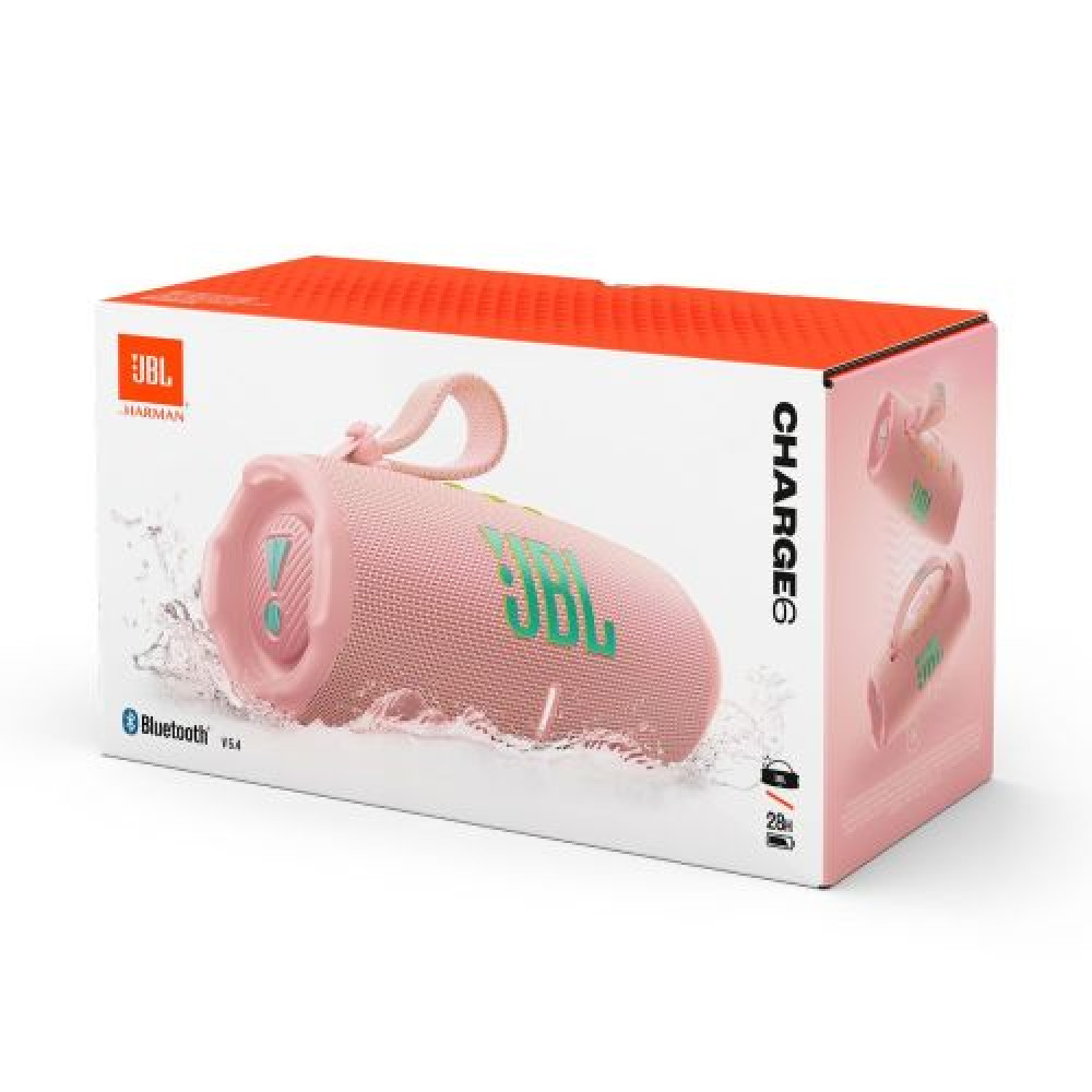 Φωτογραφία προϊόντος: JBL Charge 6 Bluetooth Wireless Speaker Pink EU
