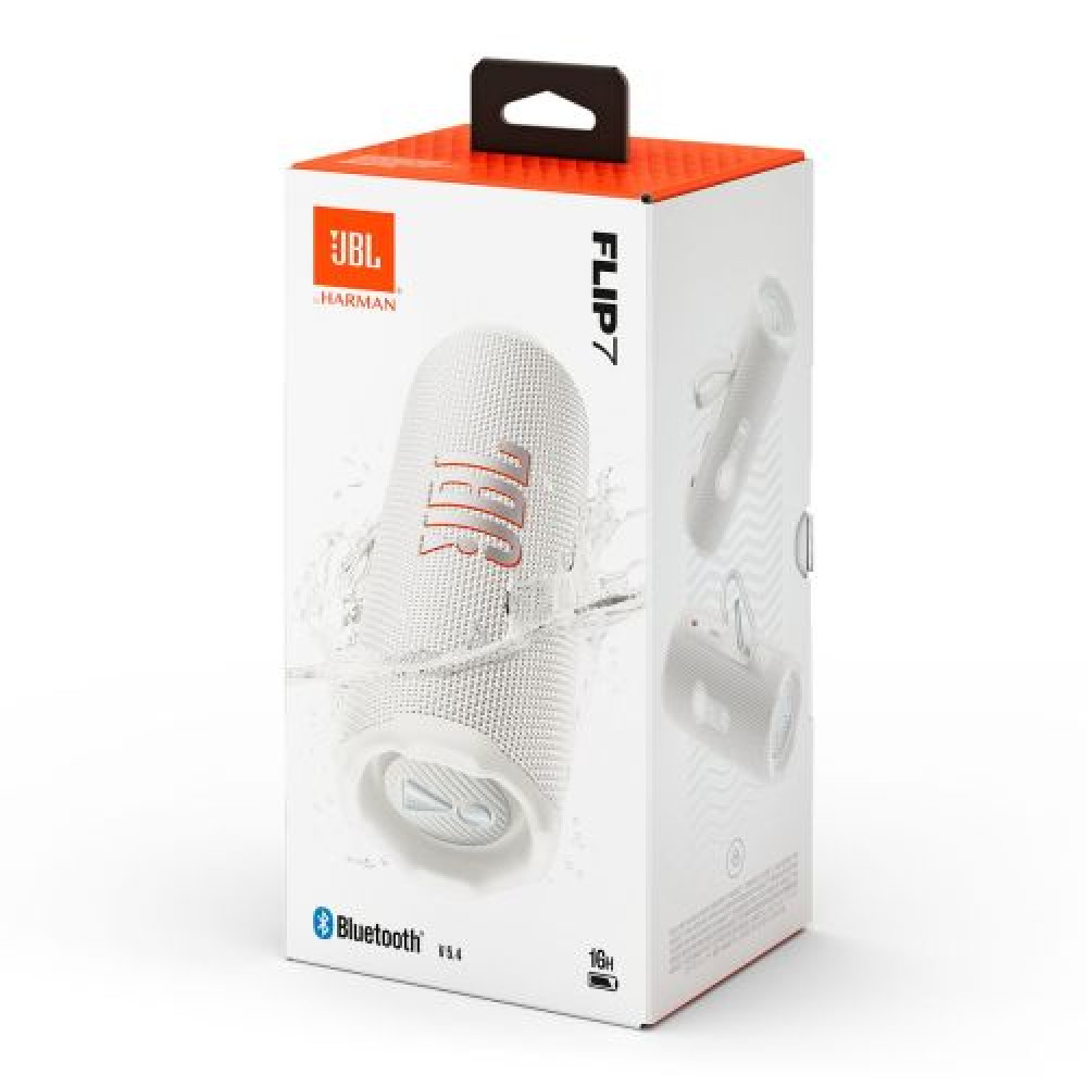 Φωτογραφία προϊόντος: JBL Flip 7 Bluetooth Wireless Speaker White EU