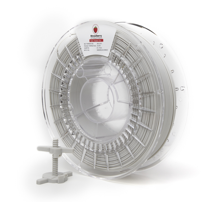 Φωτογραφία προϊόντος: Strawberry 3D High Impact PLA Filament 1.75mm White 750gr