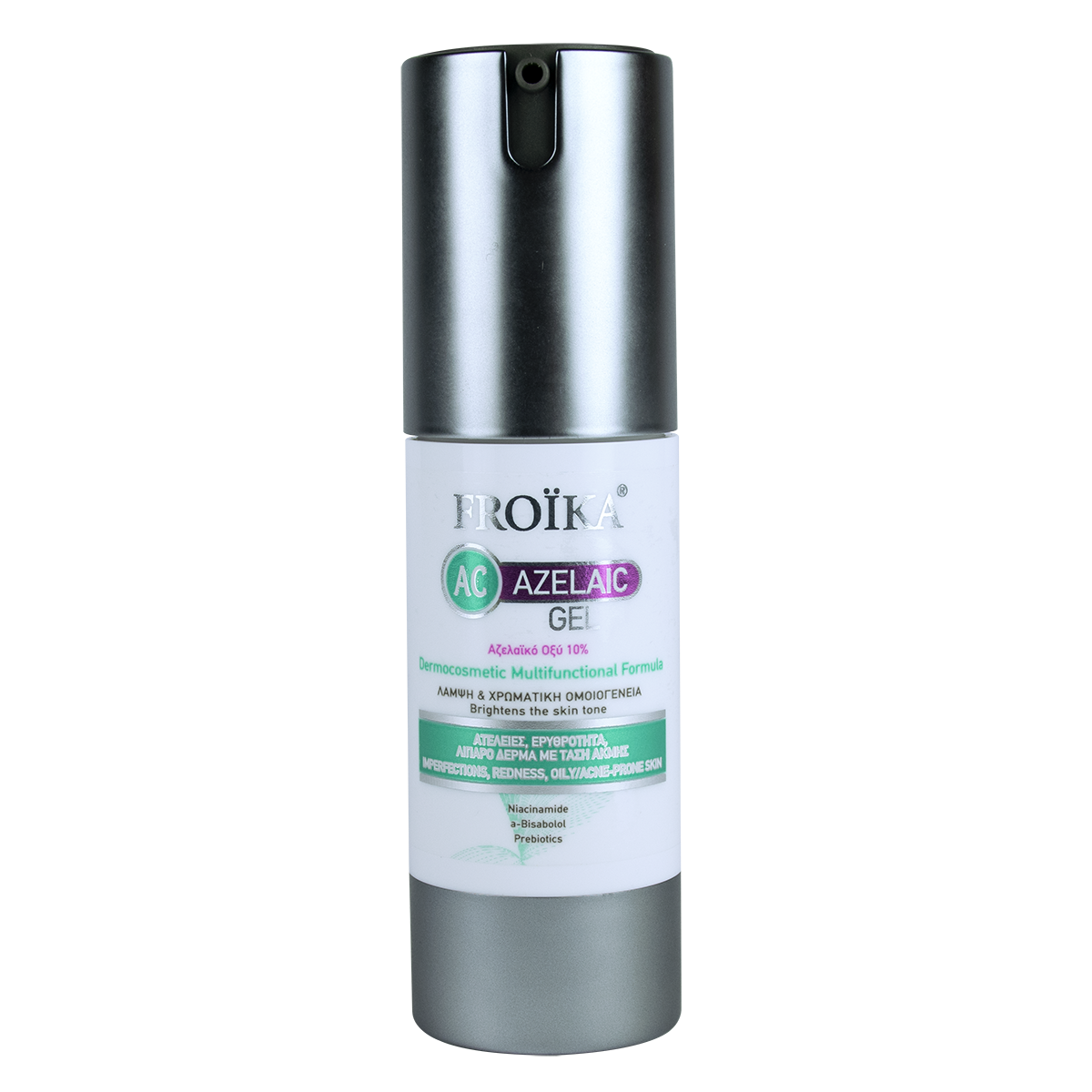 Φωτογραφία προϊόντος: Froika AC Tinted Light Cream SPF20 Επικαλυπτική Κρέμα με Ανοιχτό Χρώμα για Λιπαρό/Μικτό Δέρμα με Τάση Ακμής 30ml