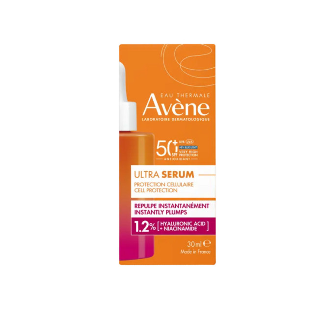 Φωτογραφία προϊόντος: Avene Ultra Serum Άμεσο Αποτέλεσμα Σύσφιξης SPF50+ 30 ml