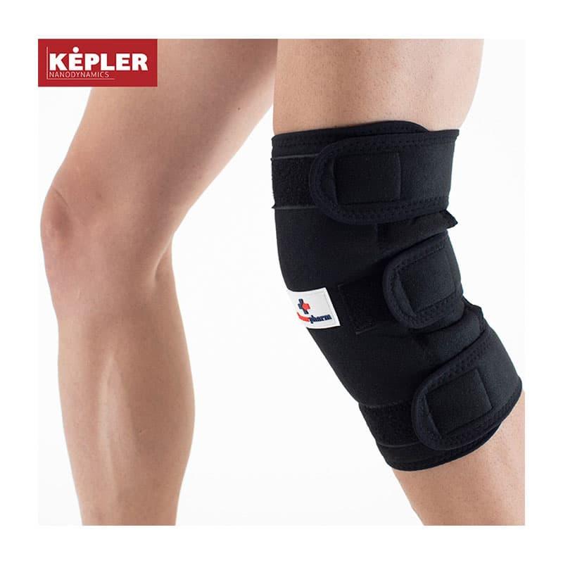 Φωτογραφία προϊόντος: Powerpharm Kepler Επιγονατίδα Νανοτεχνολογίας σε Μαύρο χρώμα 80900