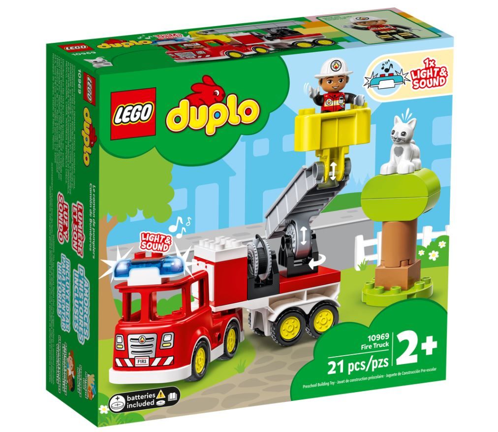 Φωτογραφία προϊόντος: LEGO DUPLO 10969 Πυροσβεστικό Όχημα (Fire Truck)