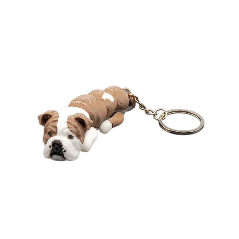Φωτογραφία προϊόντος: OEM Μπρελόκ Κουτάβι English Bulldog bb5269853200212 Καφέ