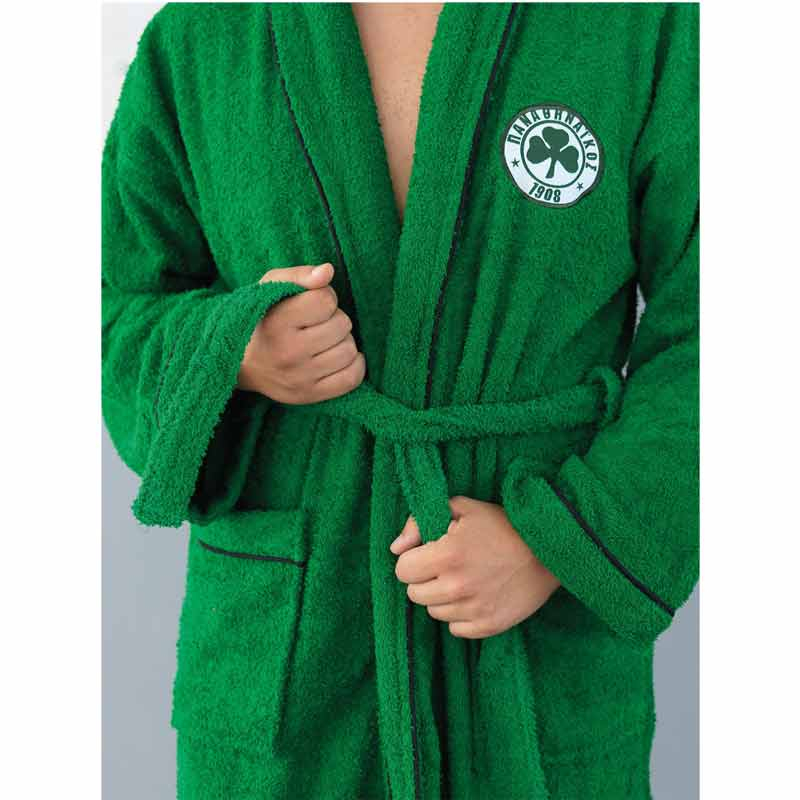 Φωτογραφία προϊόντος: Μπουρνούζι Palamaiki HOME Panathinaikos 1908 Adults Πράσινο