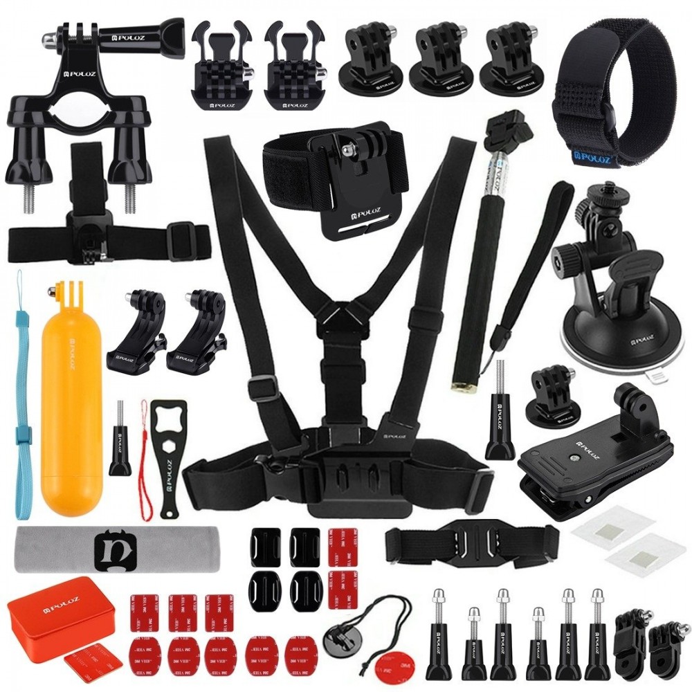 Φωτογραφία προϊόντος: Accessories Puluz Ultimate Combo Kits for sports cameras PKT16 53 in 1