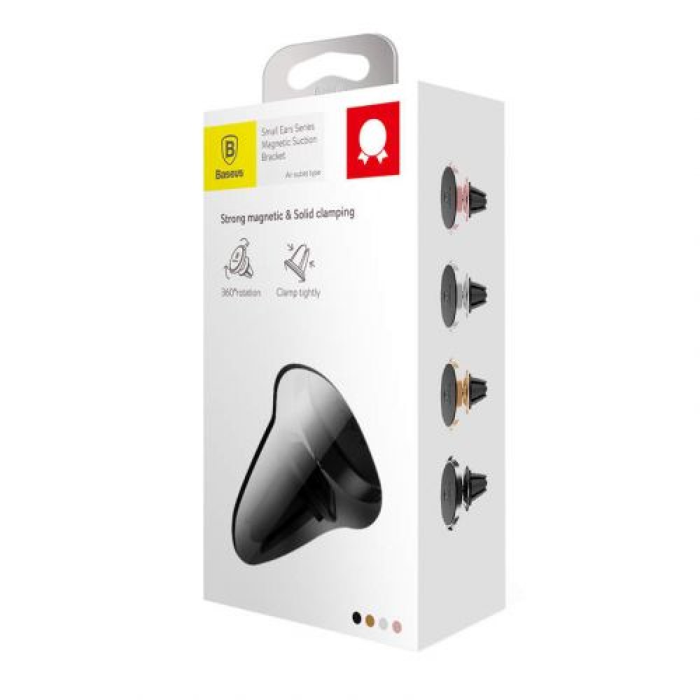 Φωτογραφία προϊόντος: Baseus Car Mount Small ears series Magnetic suction bracket (Air outlet type) Black (SUER-A01)