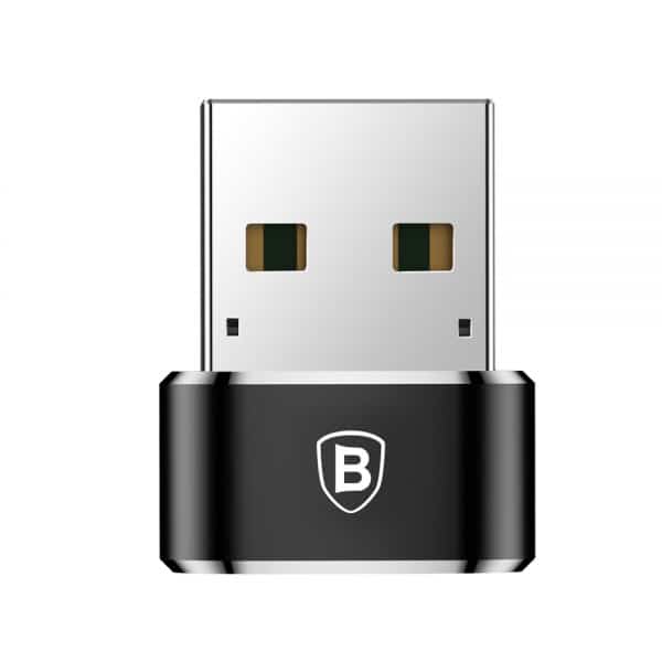 Φωτογραφία προϊόντος: Baseus Μετατροπέας USB-A male σε USB-C female (CAAOTG-01) 2174633 144455 6953156263536 Μετατροπείς Baseus