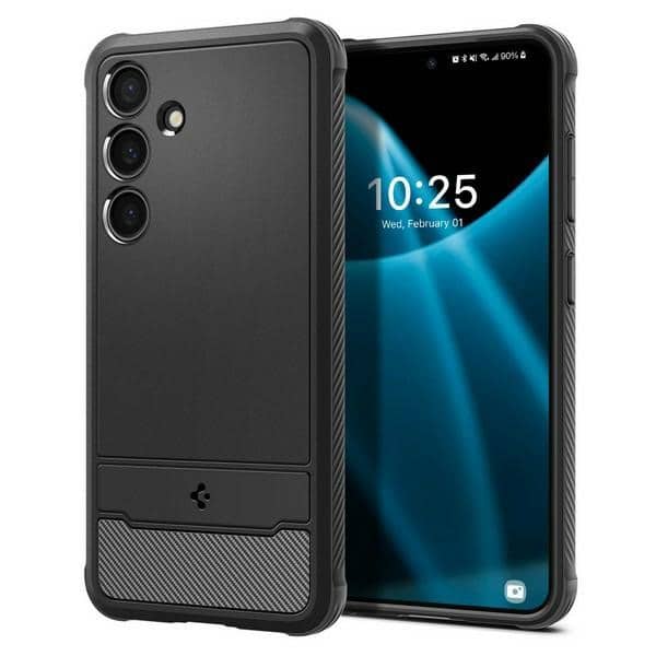 Φωτογραφία προϊόντος: Spigen Plus Matte Back Cover Ανθεκτικό Μαύρο (Galaxy S24+) 150559