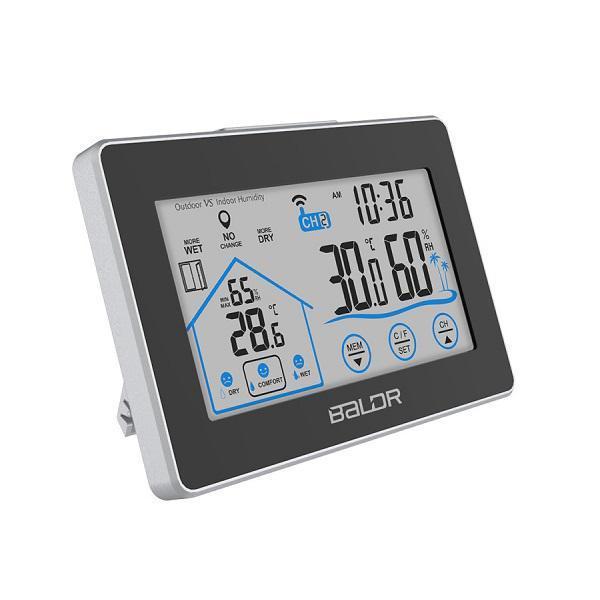 Φωτογραφία προϊόντος: Baldr Wireless Weather Station Touch Screen X029