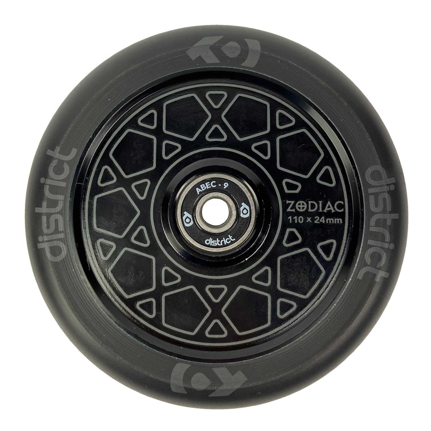 Φωτογραφία προϊόντος: DISTRICT SCOOTERING DISTRICT Zodiac Wheel 110 - Black