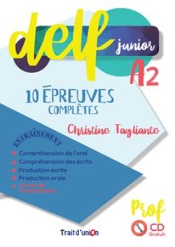 Φωτογραφία προϊόντος: NOUVEAU DELF JUNIOR A2 10 EPREUVES COMPLETES
