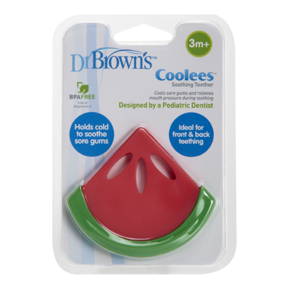 Φωτογραφία προϊόντος: Dr.Brown's Coolees Soothing Teether - Δροσιστικός Κρίκος Οδοντοφυΐας Καρπούζι (1 τεμάχιο)