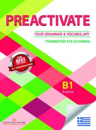 Φωτογραφία προϊόντος: PREACTIVATE YOUR GRAMMAR + VOCABULARY B1 (Greek Edition) SB