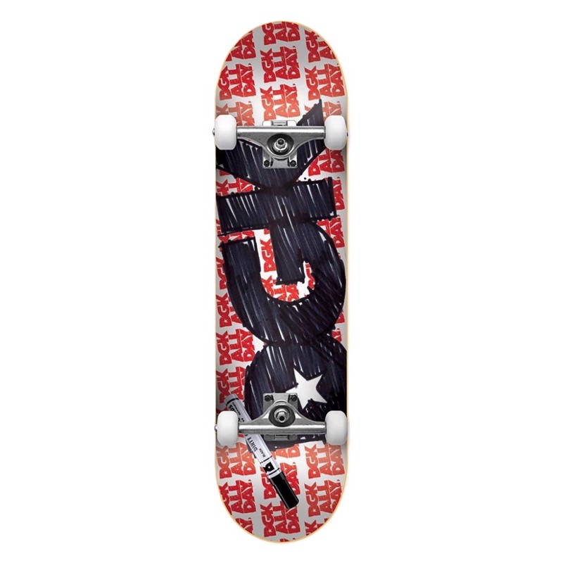Φωτογραφία προϊόντος: DGK Scribble Complete Skateboard Κόκκινο-Μαύρο