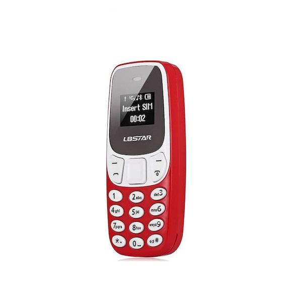 Φωτογραφία προϊόντος: Mini Phone BM10 L8STAR Κόκκινο με Ελληνικό Μενού