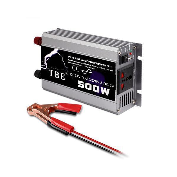 Φωτογραφία προϊόντος: Inverter Αυτοκινήτου TBE500W 500W με 1xUSB