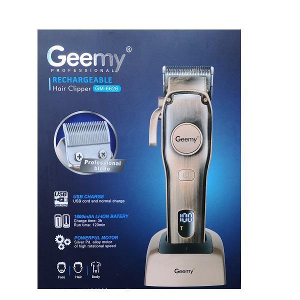 Φωτογραφία προϊόντος: GEEMY GM6626 Επαγγελματική Επαναφορτιζόμενη Κουρευτική Μηχανή