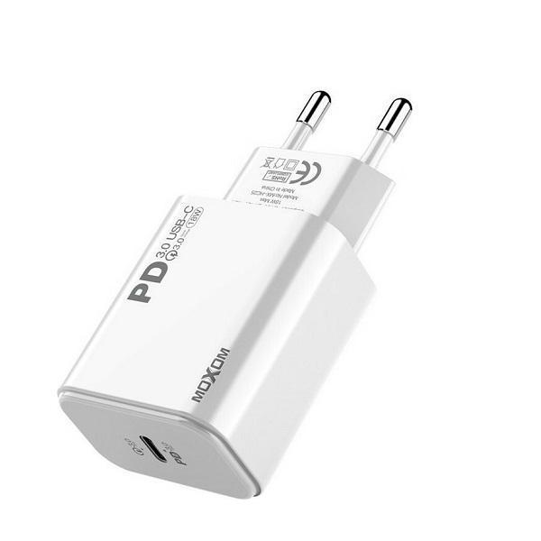 Φωτογραφία προϊόντος: MOXOM MX-HC25 Φορτιστής USB-C 18W Λευκός