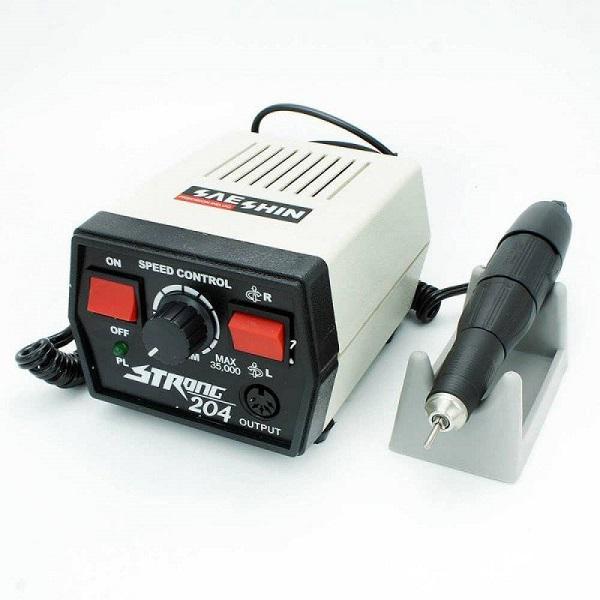 Φωτογραφία προϊόντος: Saeshin Strong 204 Τροχός Νυχιών 35000rpm με Πεντάλ 65W