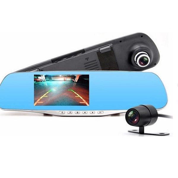 Φωτογραφία προϊόντος: DVR Καθρέφτης Αυτοκινήτου 4.3″ Full HD με Κάμερα Οπισθοπορείας