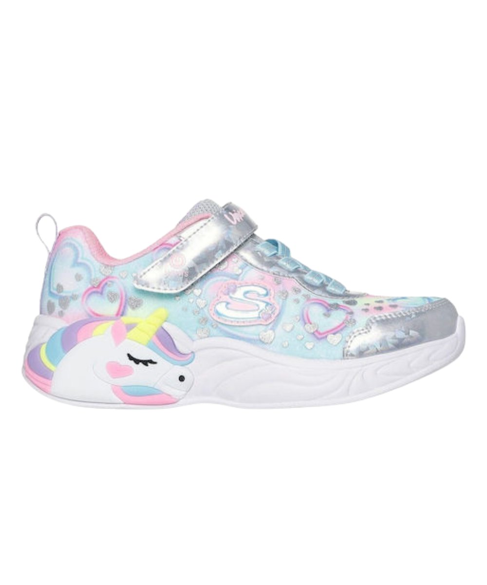 Φωτογραφία προϊόντος: Skechers Lighted Unicorn Gore + Strap Παιδικά Παπούτσια (303063L-SMLT)