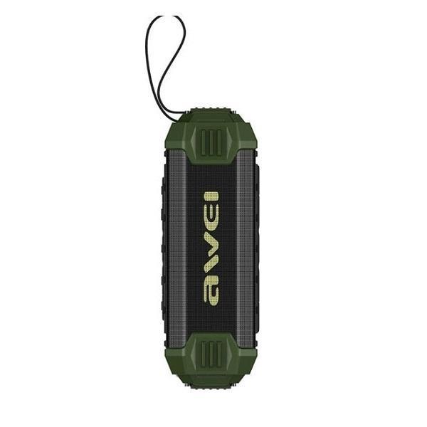 Φωτογραφία προϊόντος: Awei Y280 Αδιάβροχο Bluetooth Ηχείο και Power Bank 4000mAh - Πράσινο