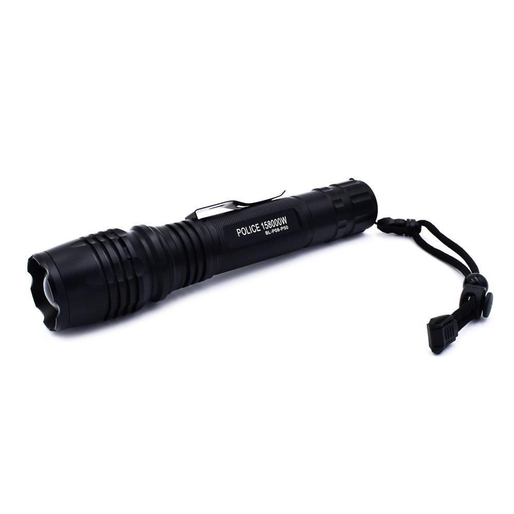 Φωτογραφία προϊόντος: Φακός Tactical LED XHP50 Αλουμινίου X-Balog BL-P8-P50 - Μαύρος
