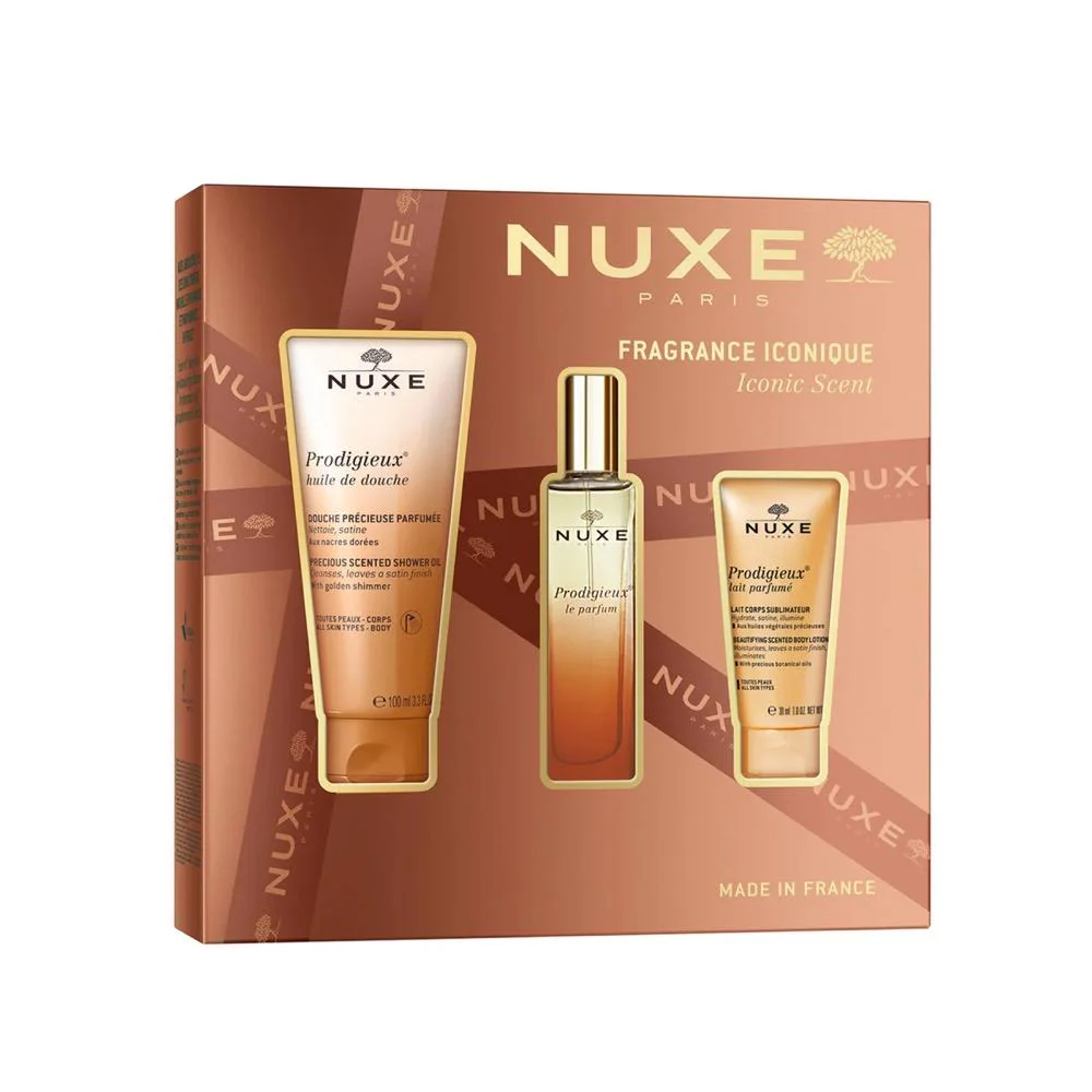 Φωτογραφία προϊόντος: NUXE Xmas Set Iconic Scent - Σετ Περιποίησης Σώματος Με Άρωμα, 30ml + 100ml + 30ml