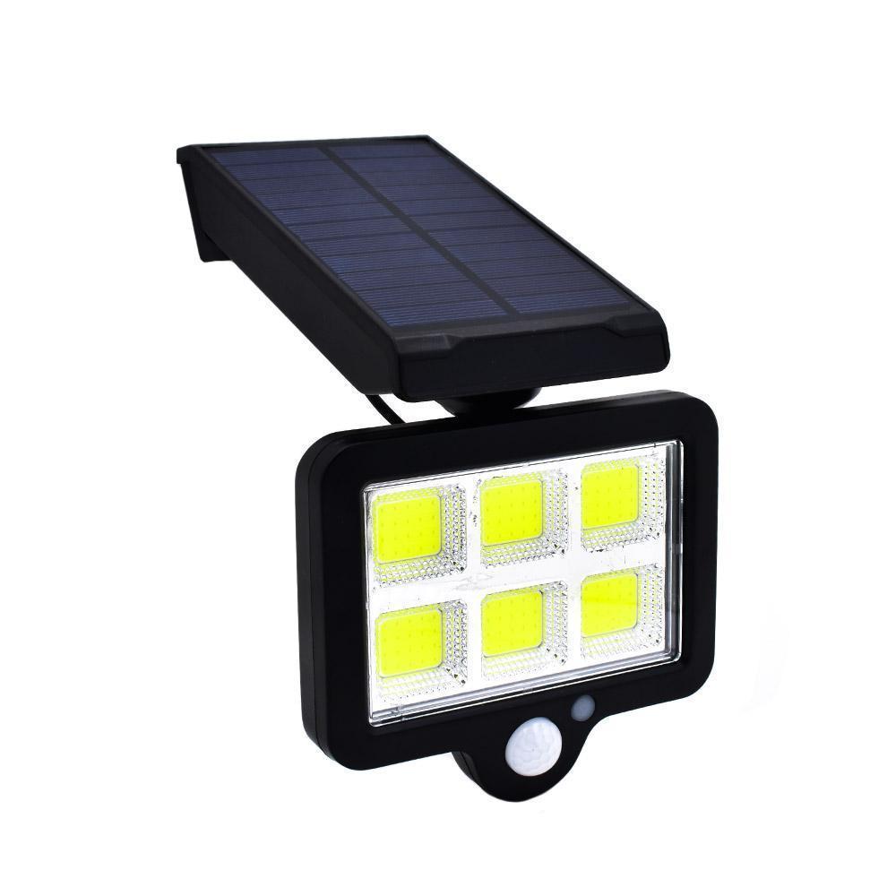 Φωτογραφία προϊόντος: Ηλιακό Φωτιστικό 120 LED COB με Ανιχνευτή Κίνησης OEM YT-120 - Μαύρο