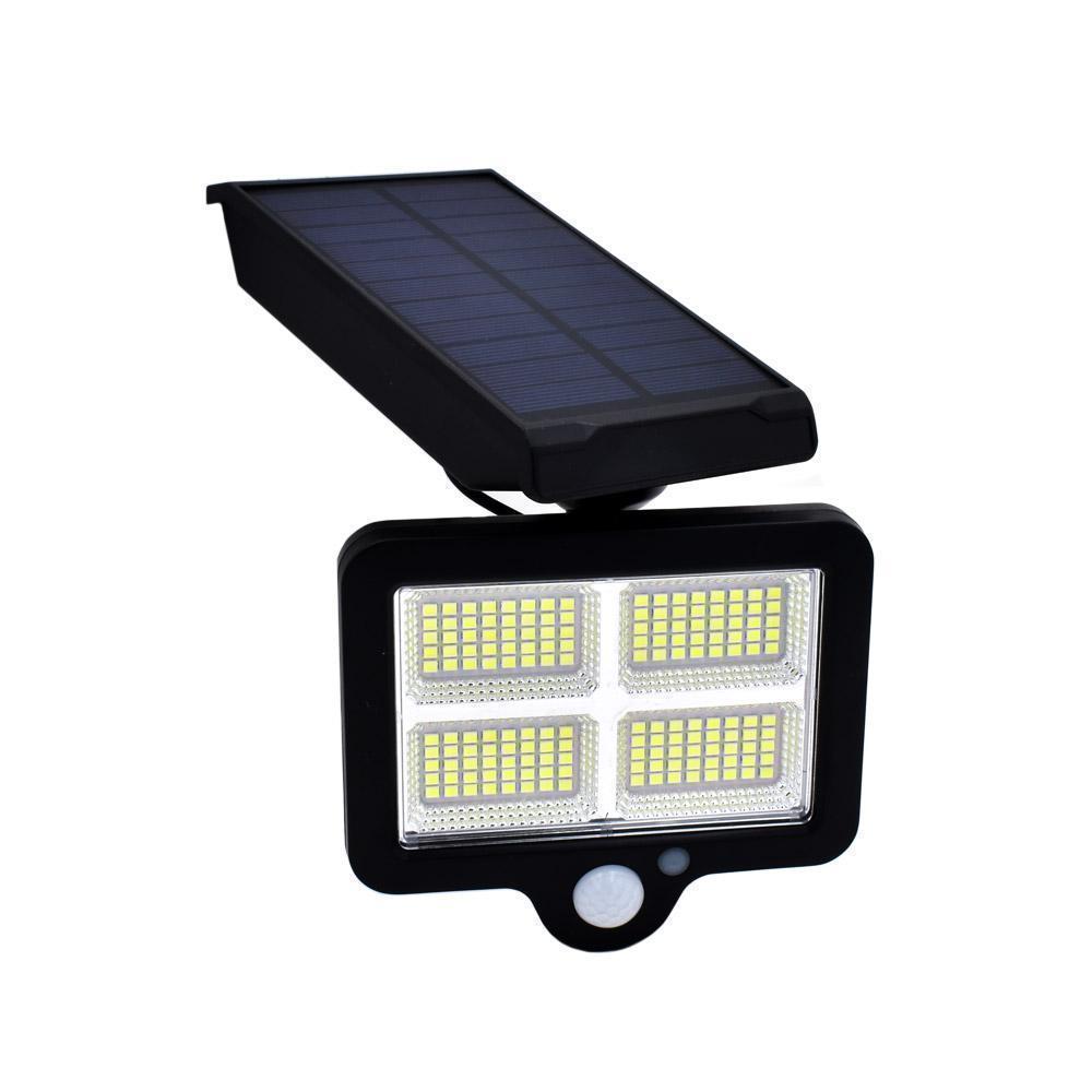 Φωτογραφία προϊόντος: Ηλιακό Φωτιστικό 160 LED COB με Ανιχνευτή Κίνησης OEM YT-160 - Μαύρο