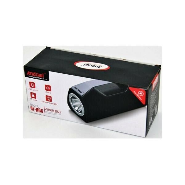Φωτογραφία προϊόντος: Andowl QY-H66 Ασύρματο Ηχείο Bluetooth 6W με FM, TF/MicroSD και Μπαταρία 1200mAh