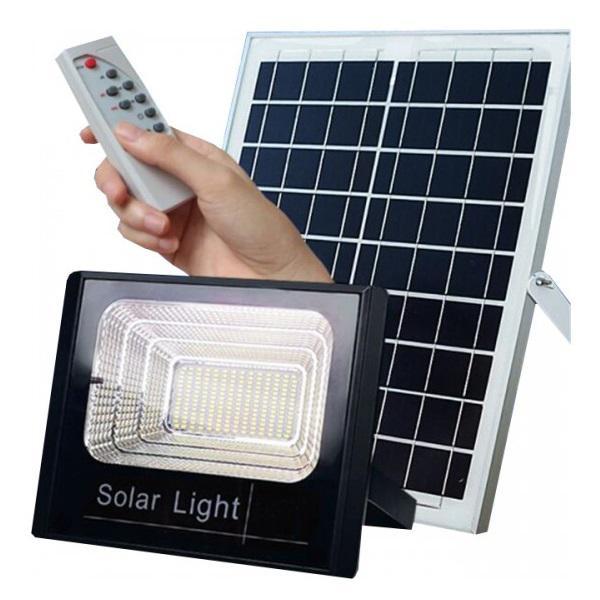 Φωτογραφία προϊόντος: Ηλιακός προβολέας SOLAR 300W IP66 με τηλεχειριστήριο OEM JD-88300