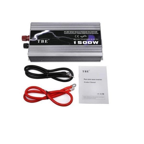 Φωτογραφία προϊόντος: Inverter Αυτοκινήτου T12P1500I 1500W για 12V σε 220V AC