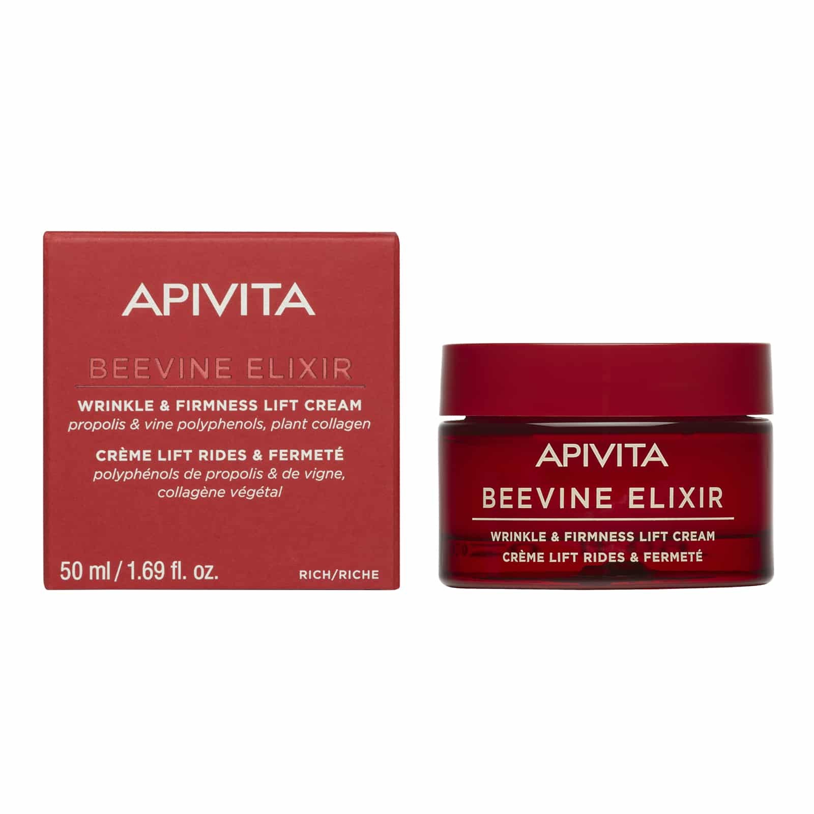 Φωτογραφία προϊόντος: Apivita Beevine Elixir Αντιρυτιδική Κρέμα Προσώπου Πλούσιας Υφής Για Σύσφιξη & Lifting 50ml