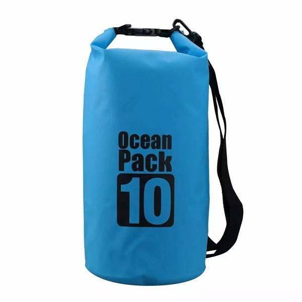 Φωτογραφία προϊόντος: Ocean Pack Στεγανός Σάκος Ώμου 10L, Γαλάζιος