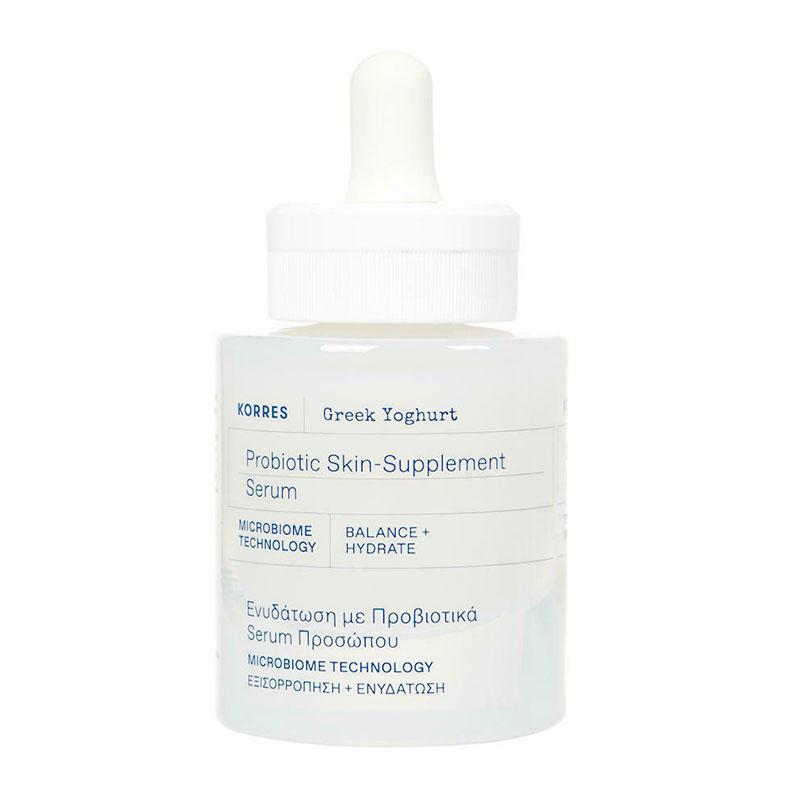 Φωτογραφία προϊόντος: Korres Greek Yoghurt Probiotic Skin-Supplement Serum Ενυδατικός Ορός Προσώπου με Προβιοτικά 30ml