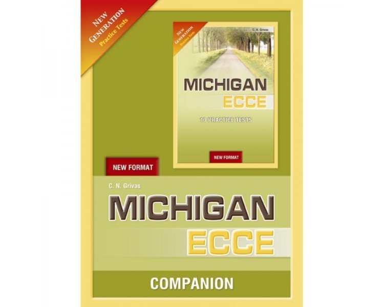 Φωτογραφία προϊόντος: NEW GENERATION MICHIGAN ECCE 10 Practice Tests Companion (New Format) 2021