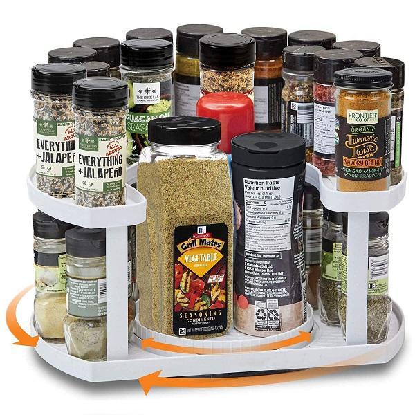 Φωτογραφία προϊόντος: Spice Spinner Περιστρεφόμενος Οργανωτής Μπαχαρικών Λευκός