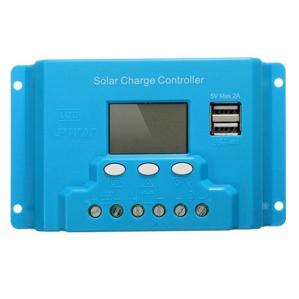Φωτογραφία προϊόντος: Solar Charge Controller KBS 2307 10A 12V/24V με Dual USB 5V/2A