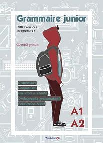 Φωτογραφία προϊόντος: GRAMMAIRE JUNIOR A1 + A2 METHODE - TRAIT D' UNION (Γαλλική γραμματική)