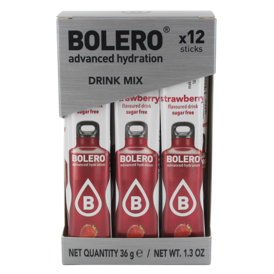 Φωτογραφία προϊόντος: BOLERO DRINKS BOLERO Φράουλα - Χυμός Σε Σκόνη για 0,5LT (Κουτί των 12) x 3gr
