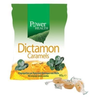 Φωτογραφία προϊόντος: POWER OF NATURE Dictamon Caramels 60g, καραμέλες με κρητικό δίκταμο και μέλι
