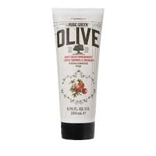 Φωτογραφία προϊόντος: KORRES Pure Greek Olive Body Cream Pomegranate Κρέμα Σώματος Ρόδι, 200ml