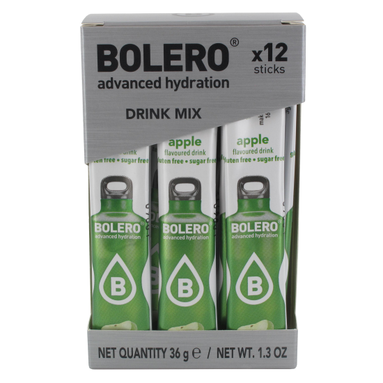 Φωτογραφία προϊόντος: BOLERO DRINKS BOLERO Μήλο - Χυμός Σε Σκόνη για 0,5LT (Κουτί των 12) x 3gr
