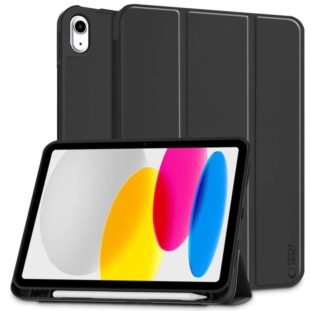 Φωτογραφία προϊόντος: Tech-Protect Smartcase Pen Flip Cover για iPad 2022 10.9'' (Μαύρο)