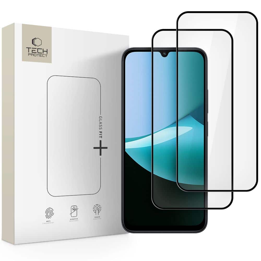 Φωτογραφία προϊόντος: Tech-Protect Glass Fit+ Τζαμάκι Προστασίας για Redmi 15c / Poco C85 (Black) - 2 τεμ.