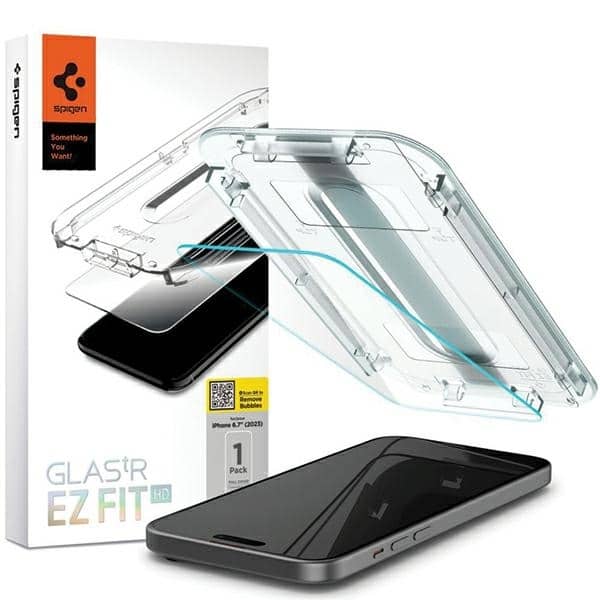 Φωτογραφία προϊόντος: Spigen Glas.TR EZ Fit Τζαμάκι Προστασίας για iPhone 15/16
