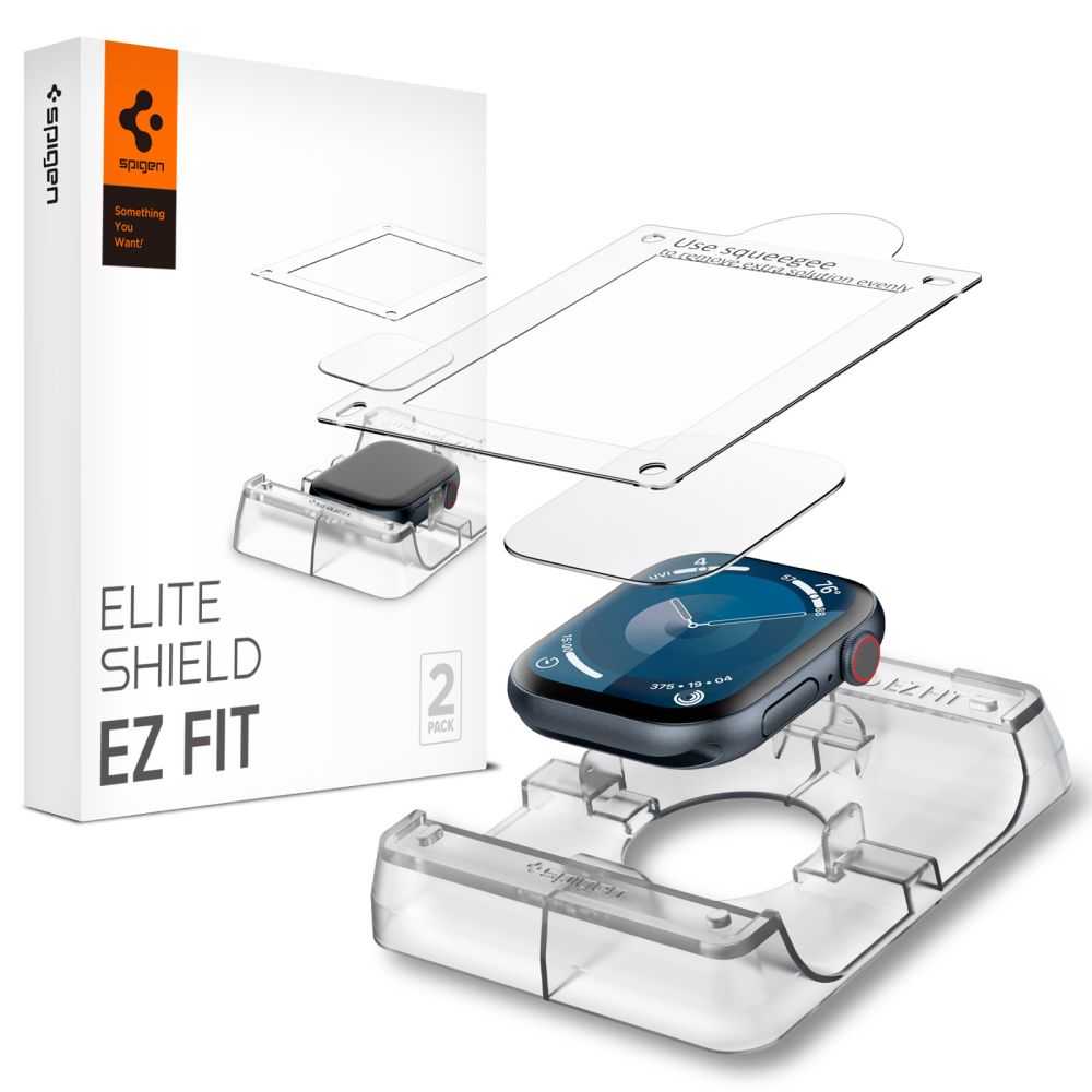 Φωτογραφία προϊόντος: Spigen Ez Fit Τζαμάκι Προστασίας για Apple Watch 10/11 46mm (2τμχ)