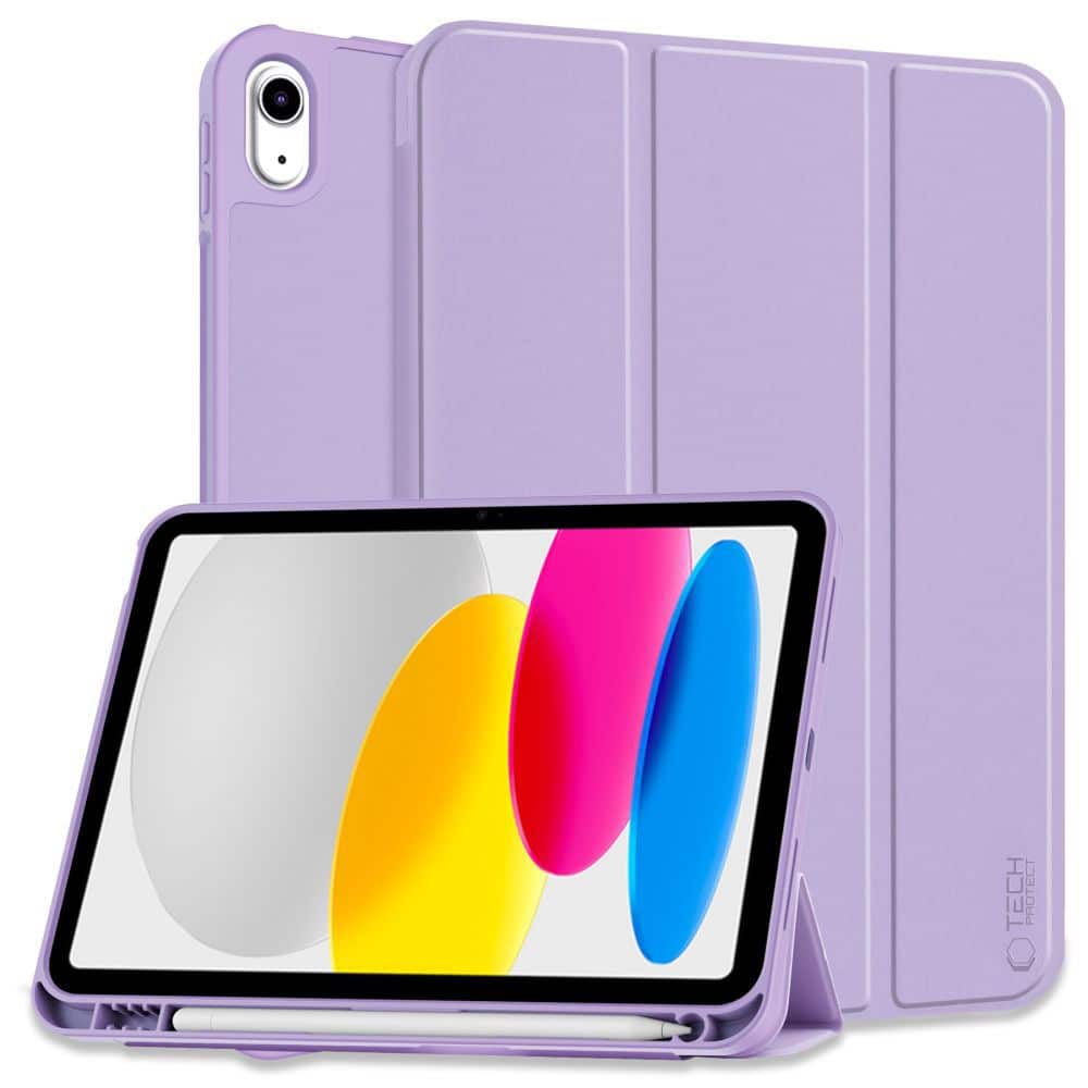 Φωτογραφία προϊόντος: Tech-Protect Smartcase Pen Flip Cover Θήκη για iPad 2022 10.9'' - Violet